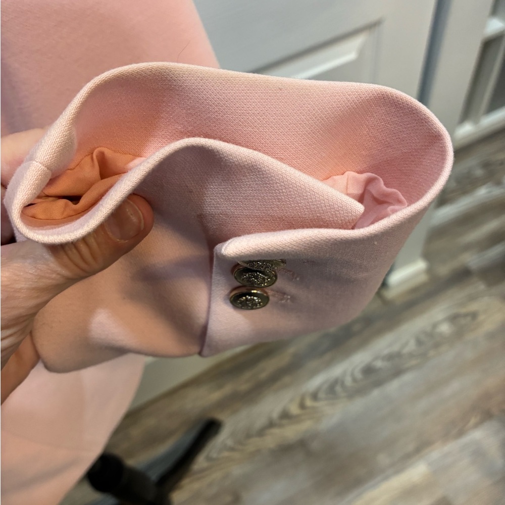 White House Black Market Blush Double-Breasted Blazer - Picture 5 of 10